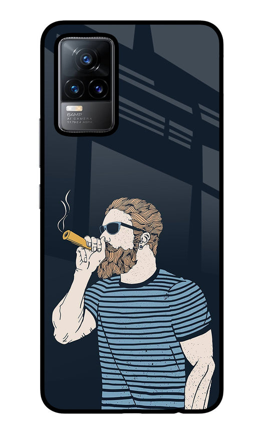 Smoking Vivo Y73/V21E 4G Glass Case