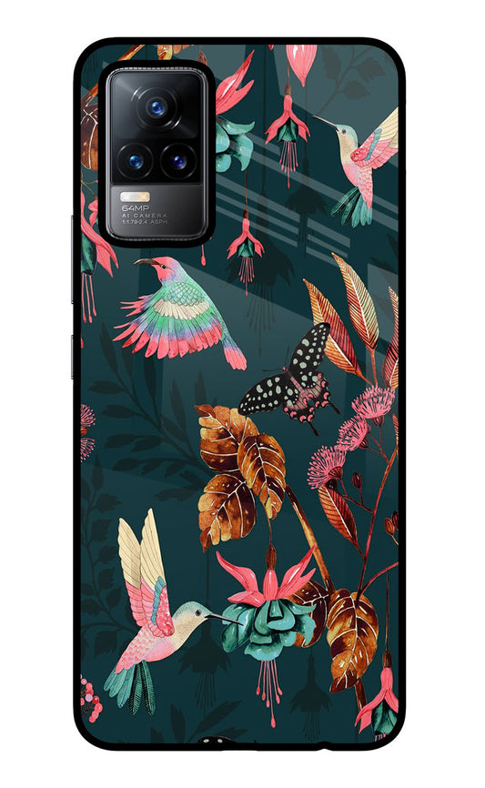 Birds Vivo Y73/V21E 4G Glass Case