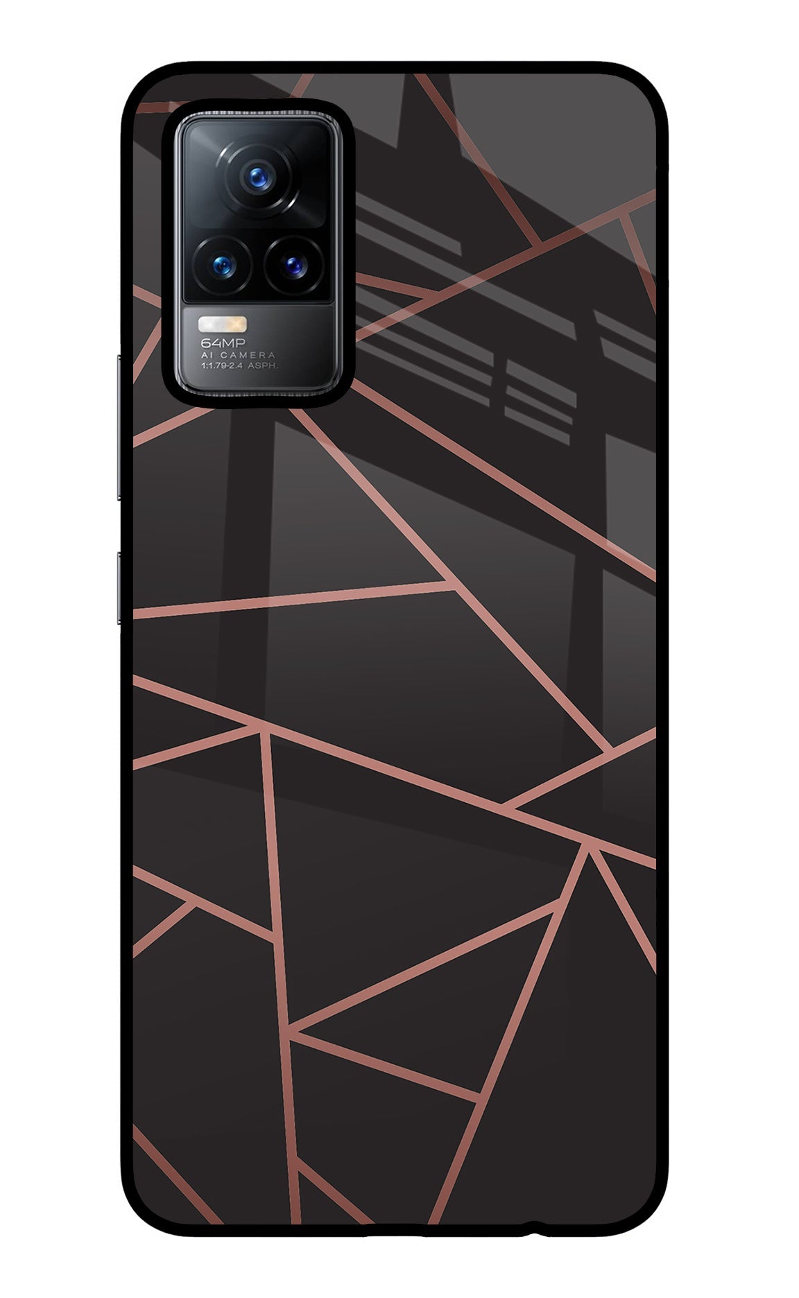 Geometric Pattern Vivo Y73/V21E 4G Back Cover