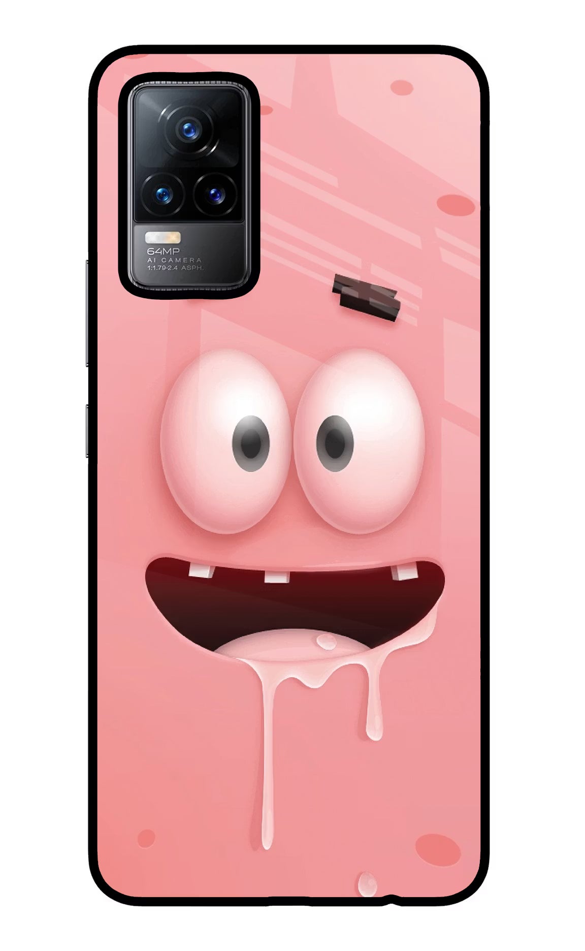 Sponge 2 Vivo Y73/V21E 4G Glass Case Back Cover by Casekaro
