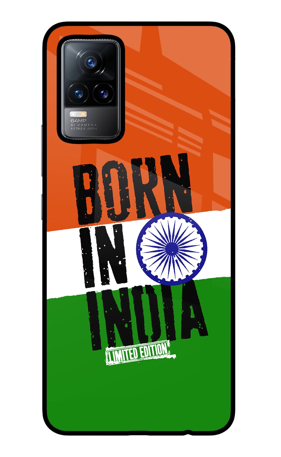 Born in India Vivo Y73/V21E 4G Back Cover