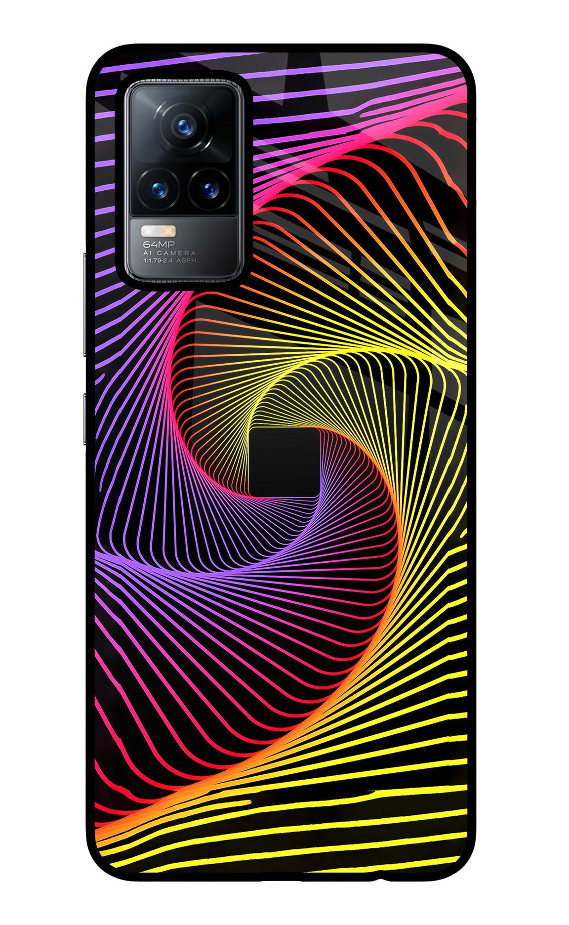 Colorful Strings Vivo Y73/V21E 4G Back Cover