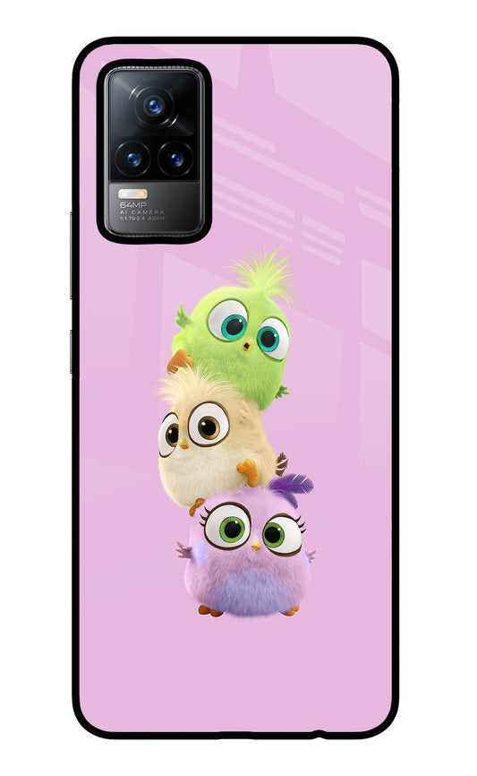 Cute Little Birds Vivo Y73/V21E 4G Glass Case