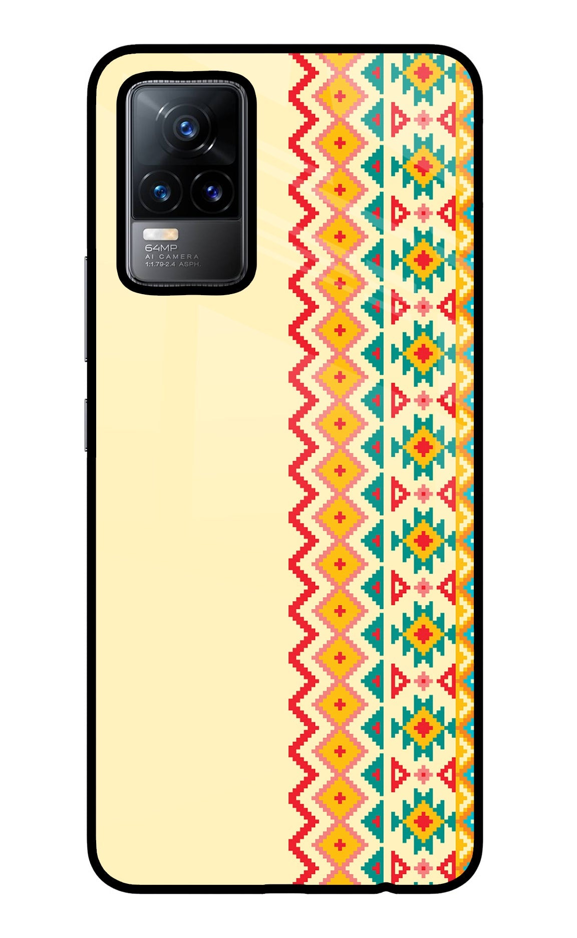 Ethnic Seamless Vivo Y73/V21E 4G Back Cover