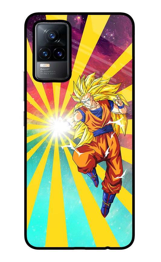 Goku Super Saiyan Vivo Y73/V21E 4G Glass Case