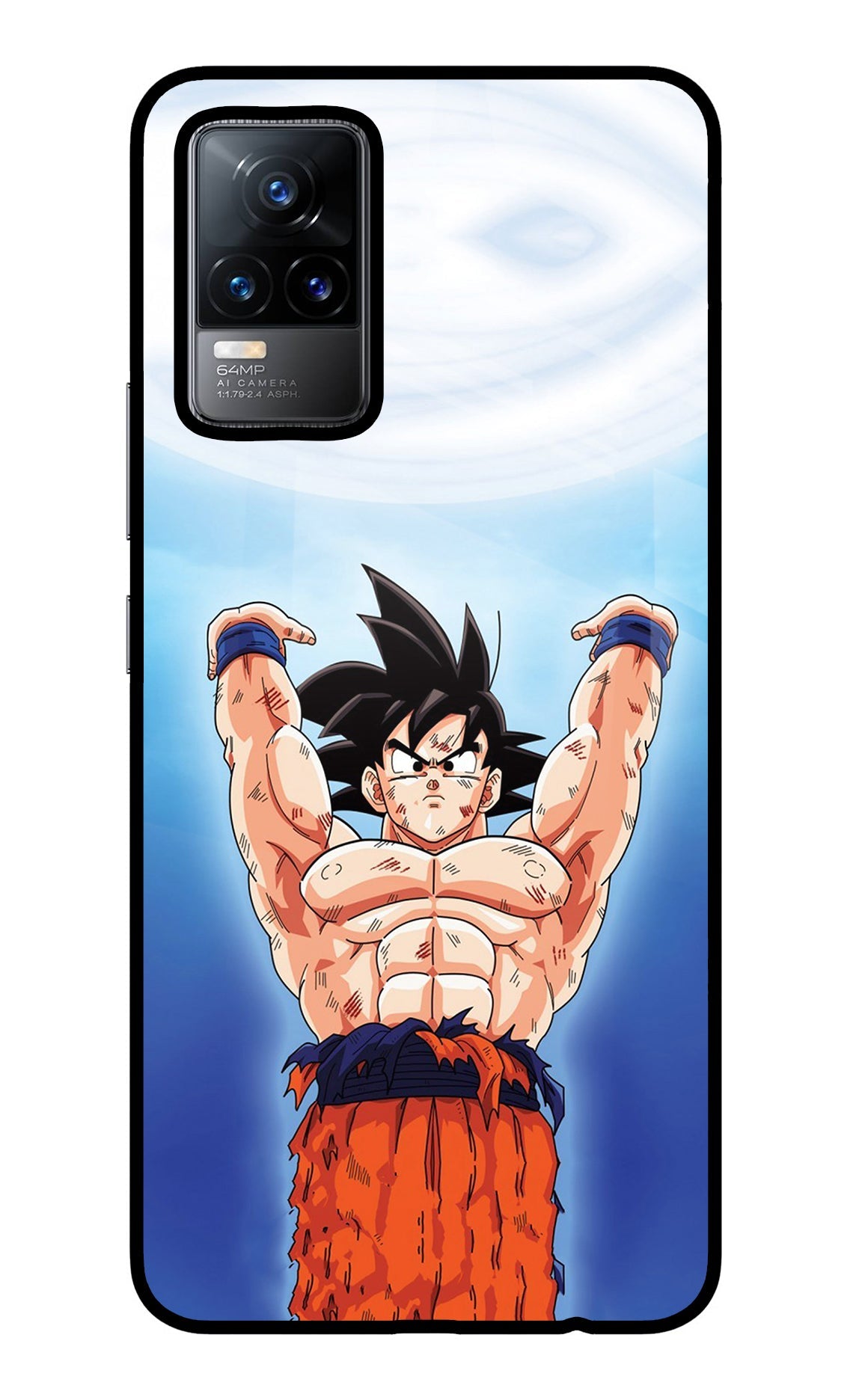 Goku Power Vivo Y73/V21E 4G Back Cover