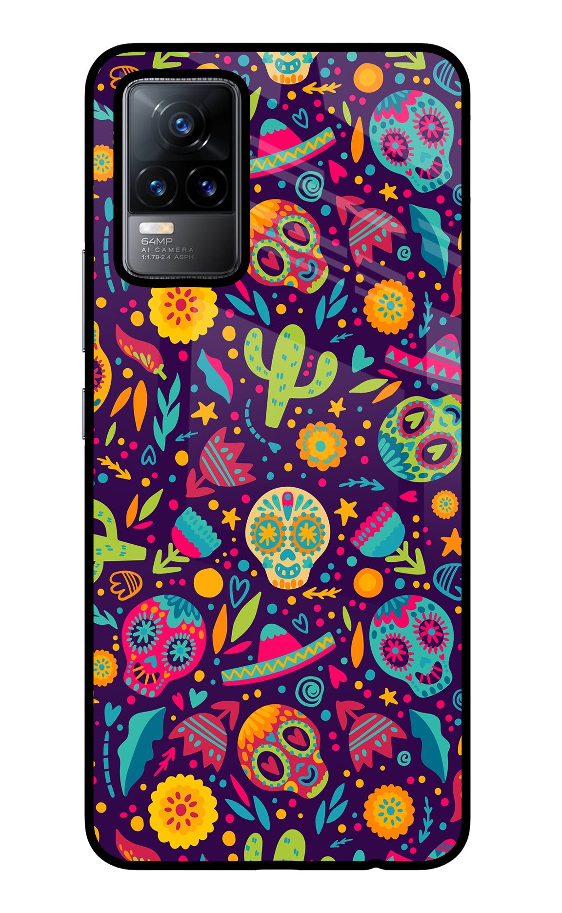 Mexican Design Vivo Y73/V21E 4G Back Cover