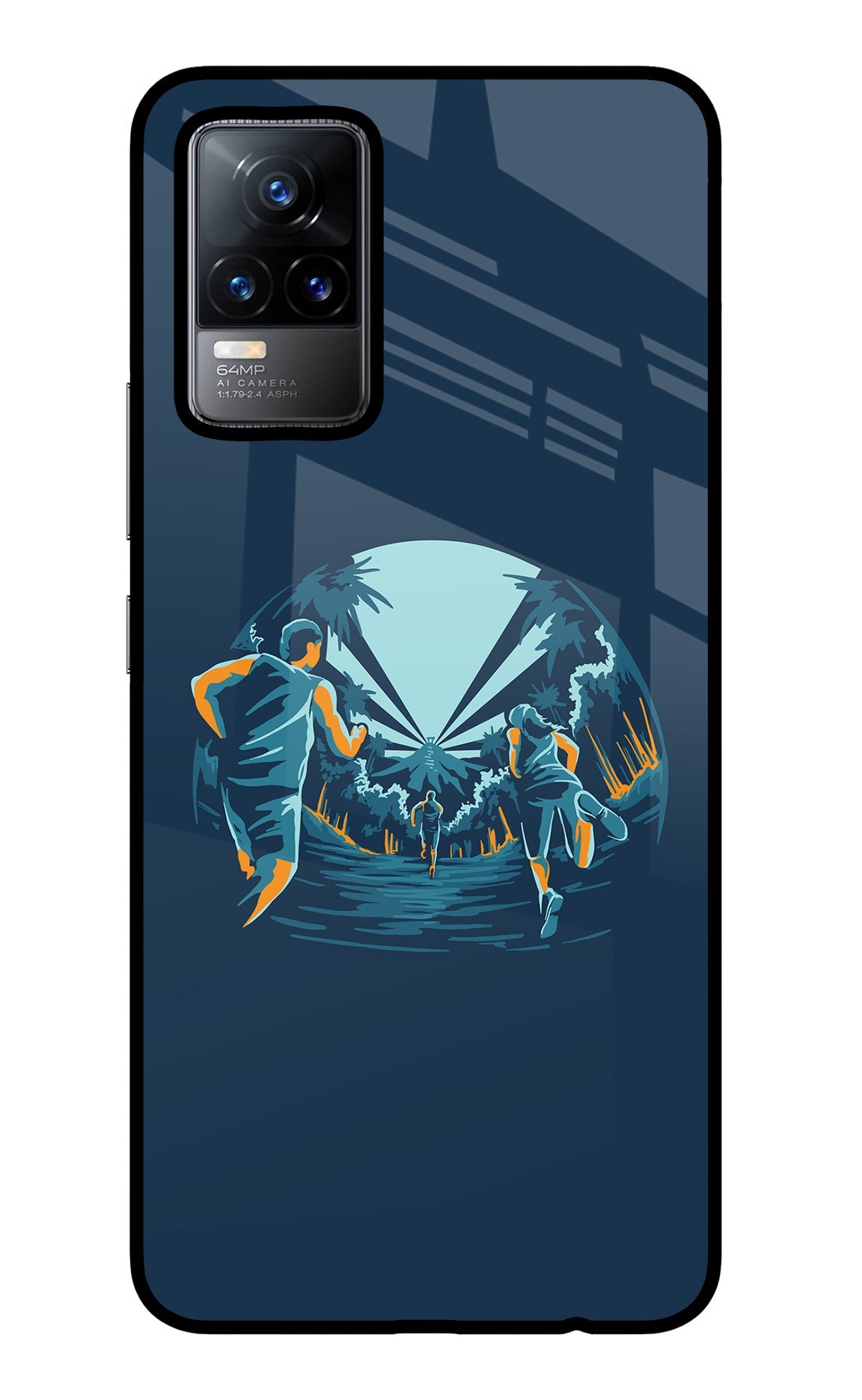 Team Run Vivo Y73/V21E 4G Back Cover