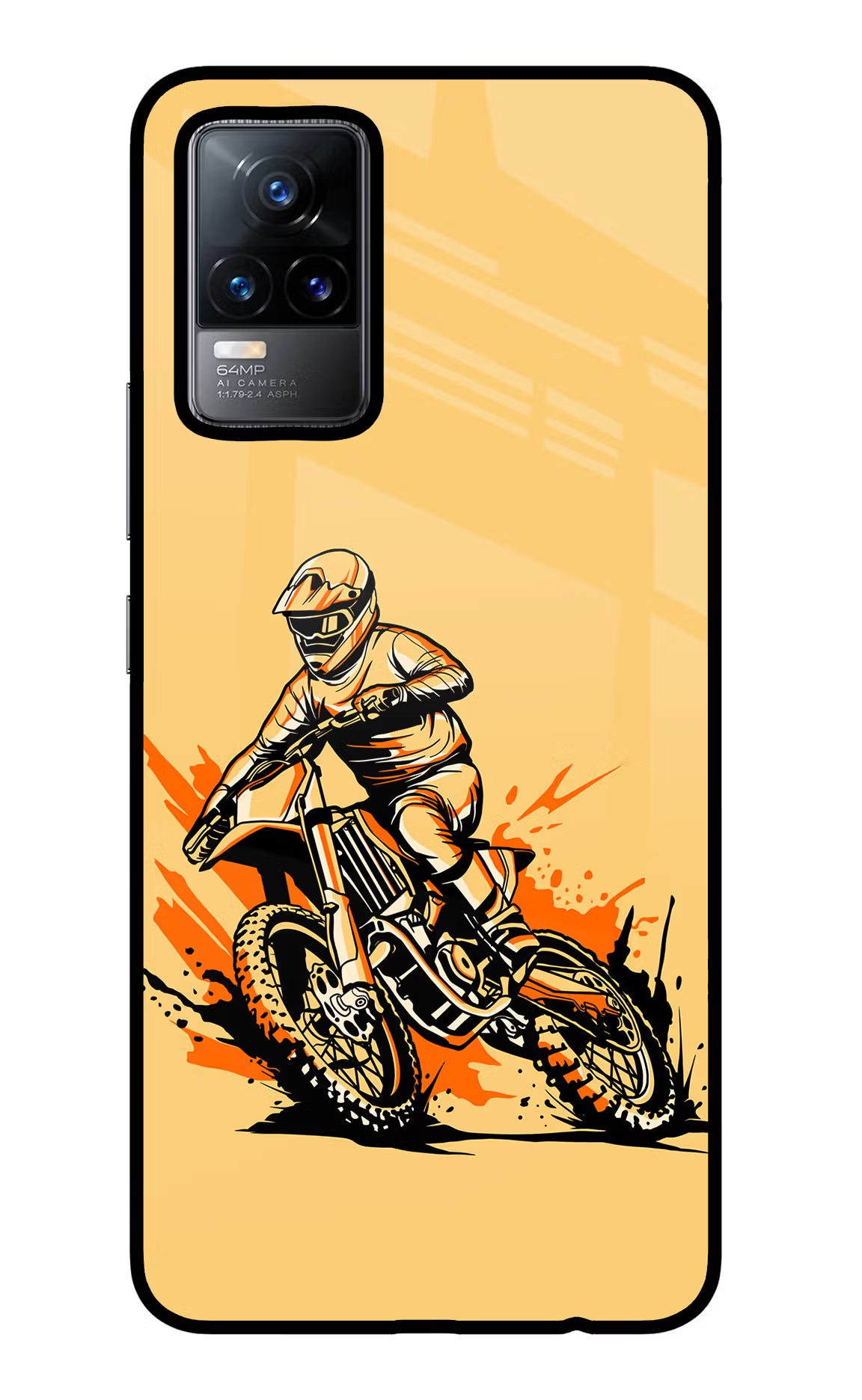 Off-Road Fury Vivo Y73/V21E 4G Glass Case