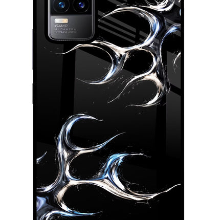 Chrome Tribal Vivo Y73/V21E 4G Glass Case