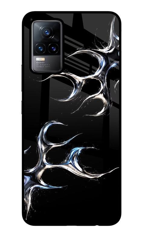 Chrome Tribal Vivo Y73/V21E 4G Glass Case