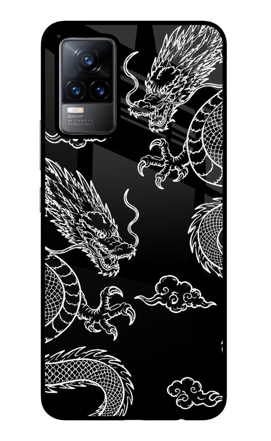 Twin Dragons Vivo Y73/V21E 4G Glass Case