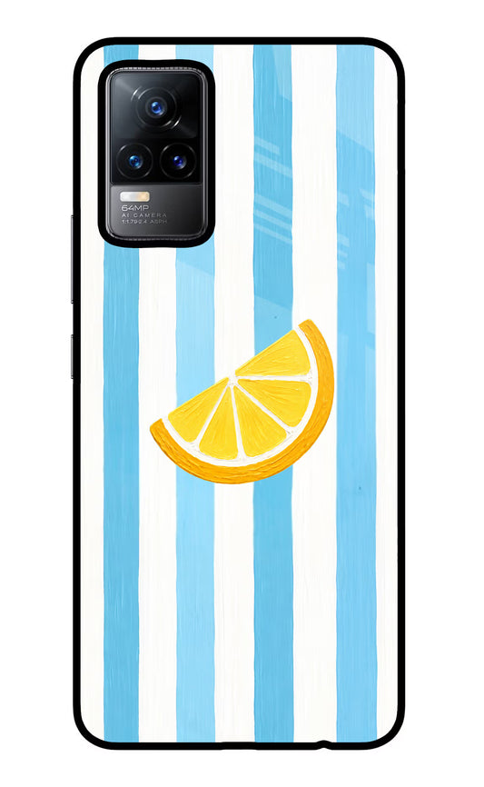 Summer Lemon Vivo Y73/V21E 4G Glass Case