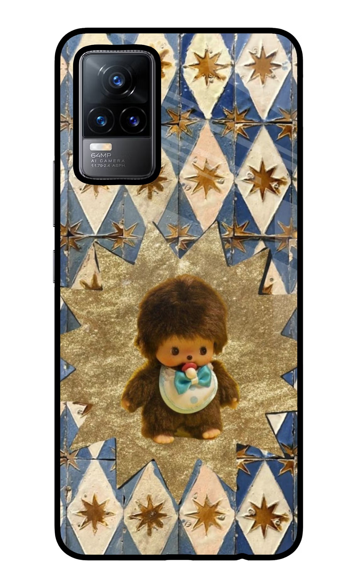 Woodooo Vivo Y73/V21E 4G Glass Case