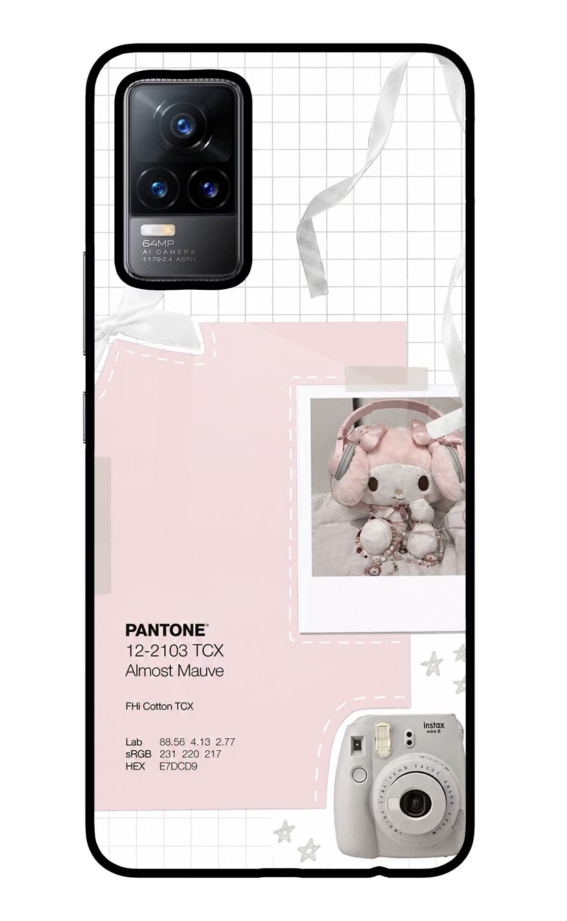 Pantone Asthetic Vivo Y73/V21E 4G Glass Case
