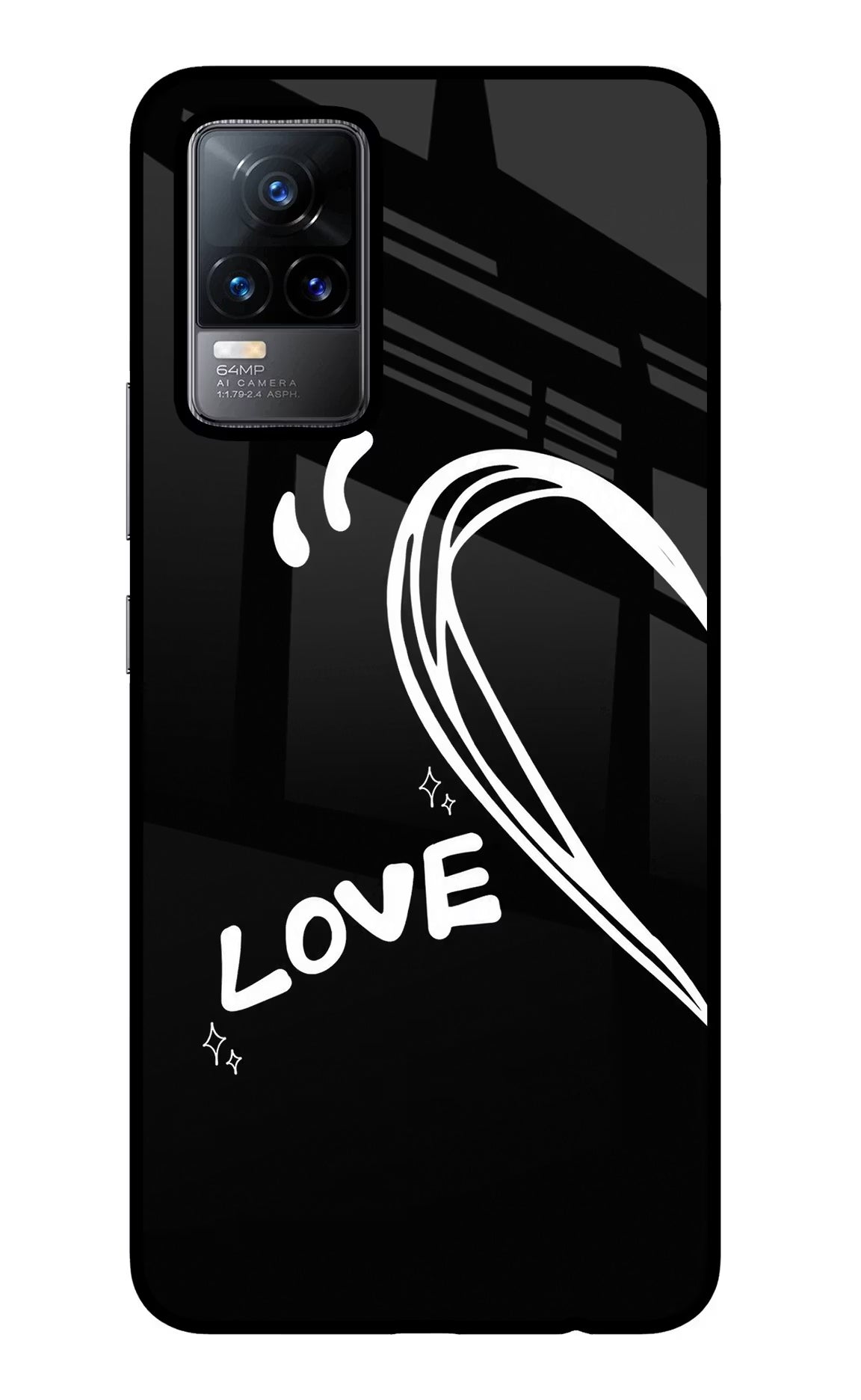 Love Line Vivo Y73/V21E 4G Glass Case