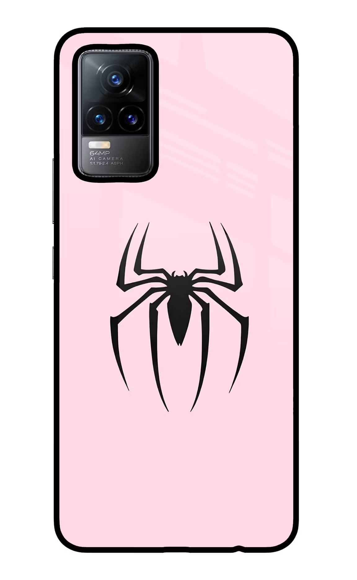 Peter Symbol Vivo Y73/V21E 4G Glass Case Back Cover by Casekaro
