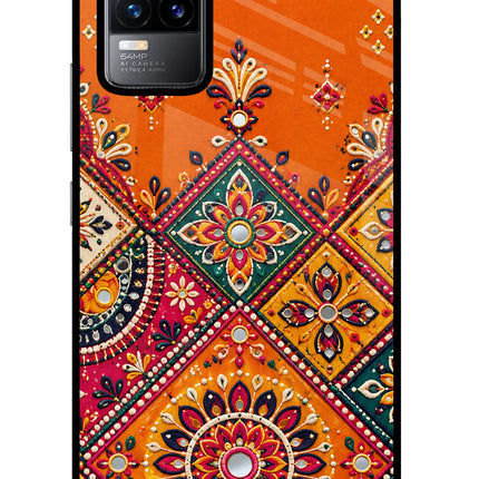 Kutch Glow Vivo Y73/V21E 4G Glass Case