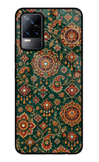 Green Pataka Vivo Y73/V21E 4G Glass Case