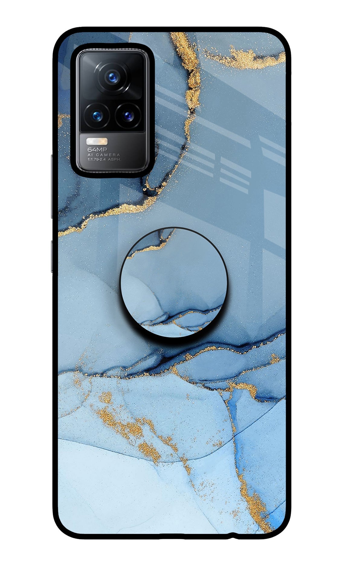 Blue Marble Vivo Y73/V21E 4G Pop Case