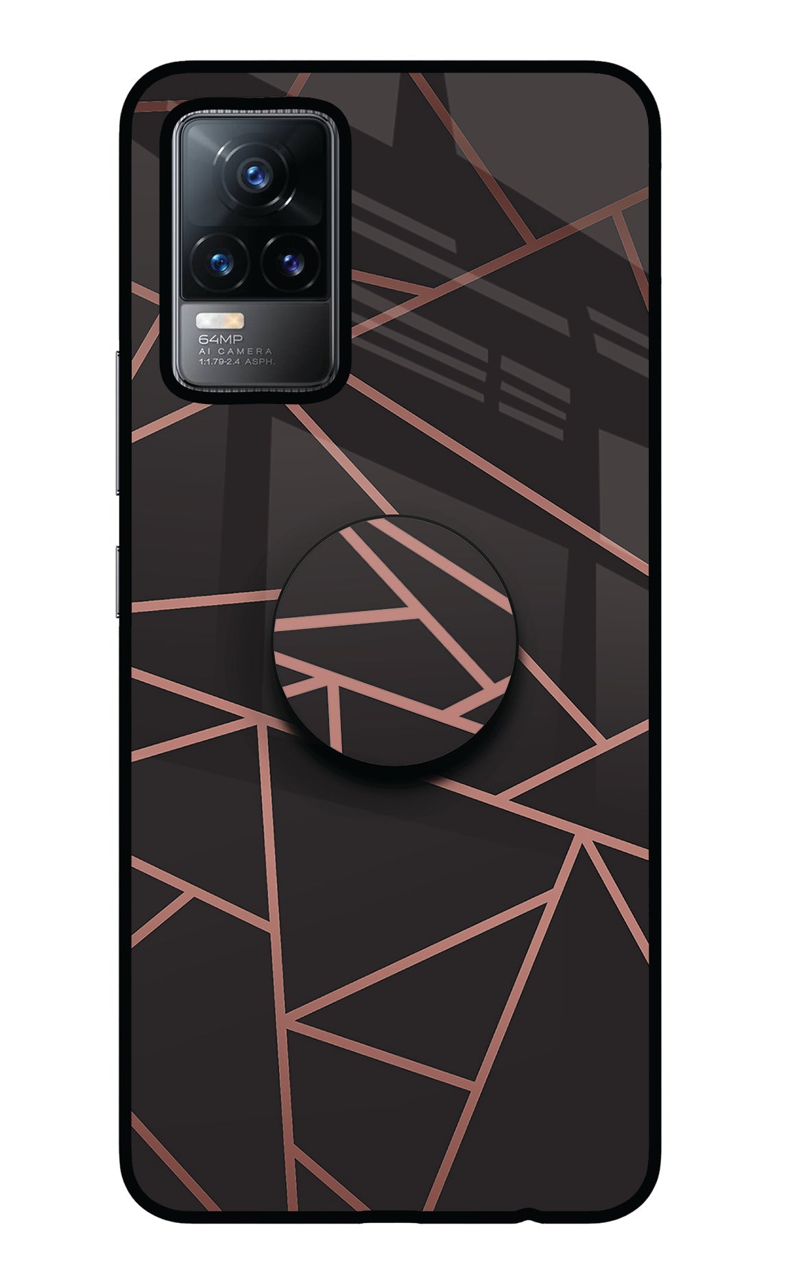 Geometric Pattern Vivo Y73/V21E 4G Pop Case