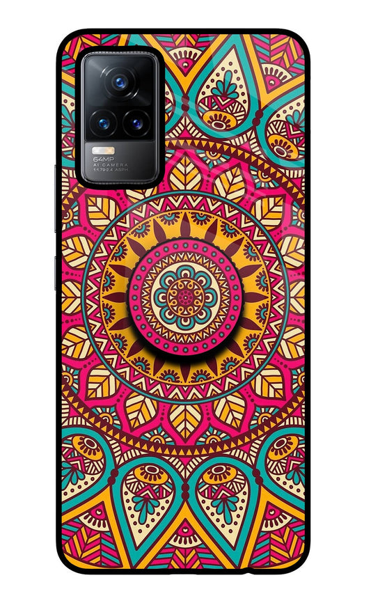 Mandala Vivo Y73/V21E 4G Glass Case