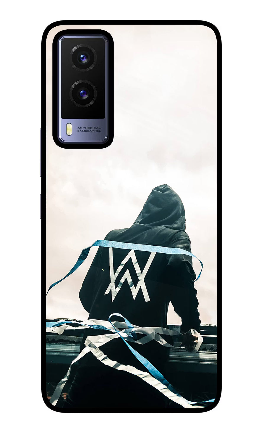 Alan Walker Vivo V21E 5G Back Cover, Glass case