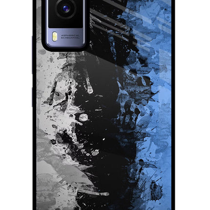 Artistic Design Vivo V21E 5G Glass Case Back Cover by Casekaro