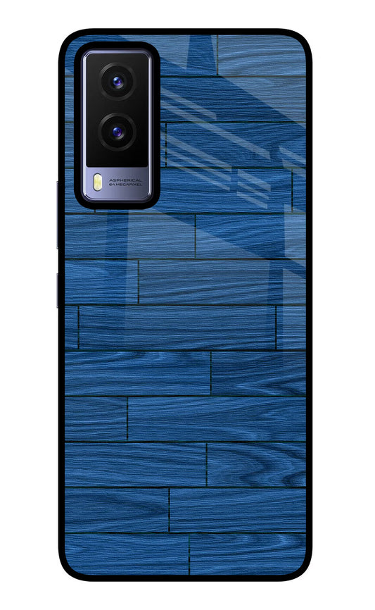 Wooden Texture Vivo V21E 5G Glass Case