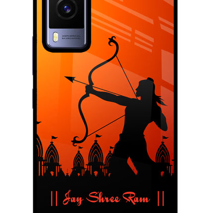 Lord Ram - 4 Vivo V21E 5G Glass Case Back Cover by Casekaro