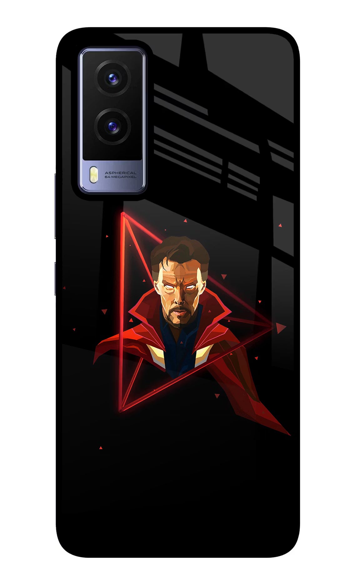 Doctor Ordinary Vivo V21E 5G Glass Case Back Cover by Casekaro