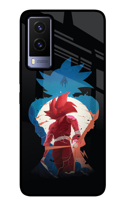 Goku Vivo V21E 5G Glass Case