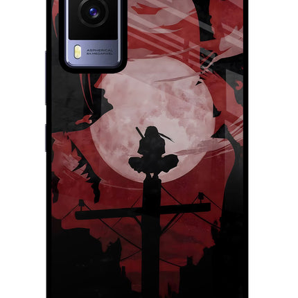 Naruto Anime Vivo V21E 5G Glass Case Back Cover by Casekaro