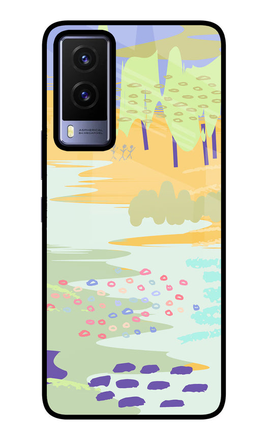 Scenery Vivo V21E 5G Glass Case