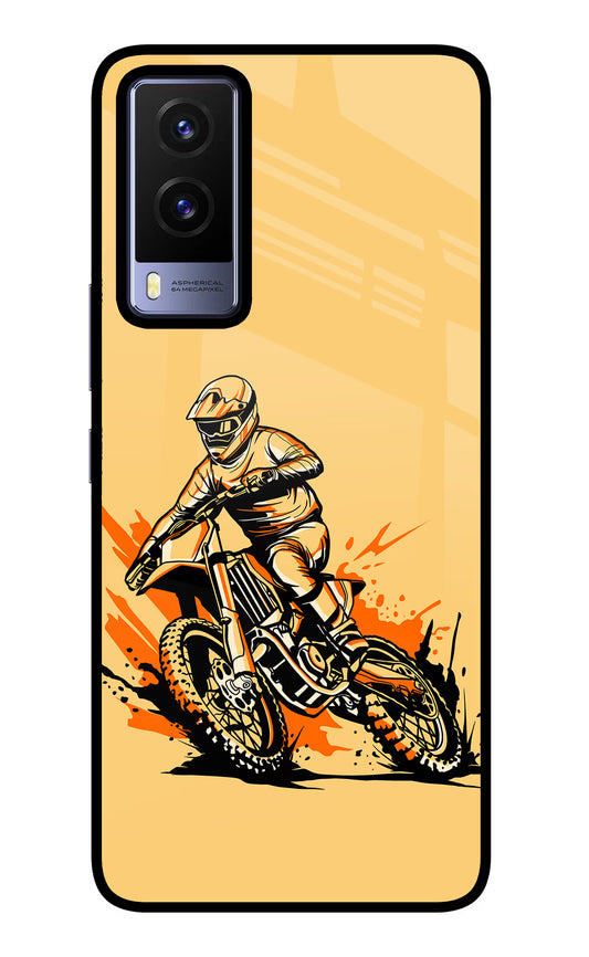 Off-Road Fury Vivo V21E 5G Glass Case