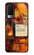 Leo Zodiac Vivo V21E 5G Glass Case