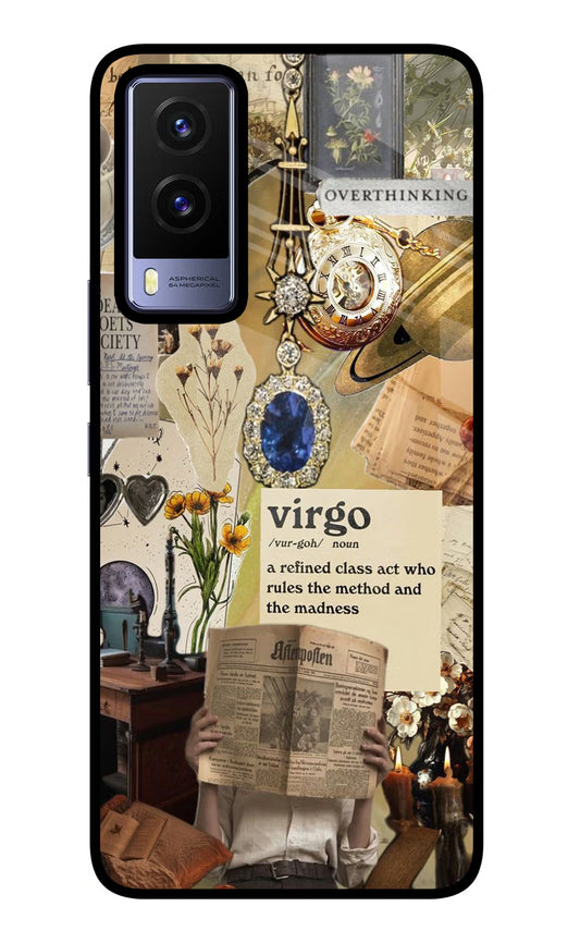 Virgo Zodiac Vivo V21E 5G Glass Case
