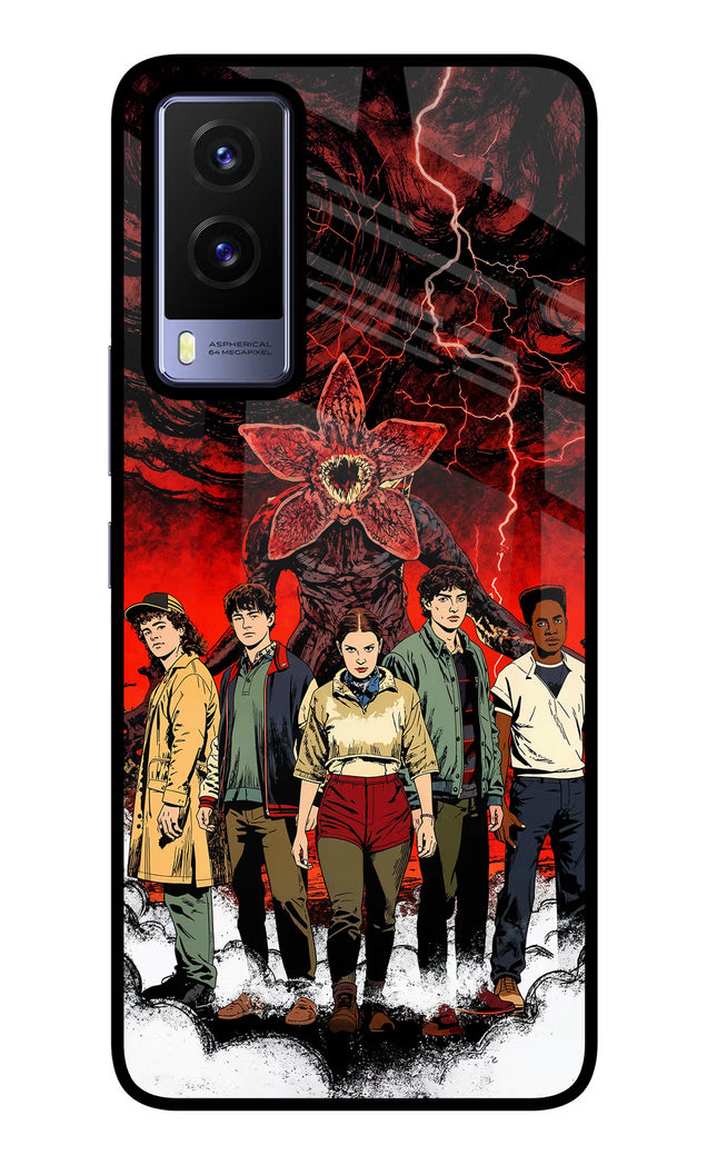 Ordinary Things Characters Vivo V21E 5G Glass Case