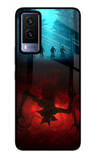 Ordinary Things Downside Up Vivo V21E 5G Glass Case