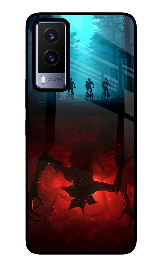 Ordinary Things Downside Up Vivo V21E 5G Glass Case