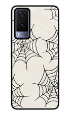 Spider Web Vivo V21E 5G Glass Case