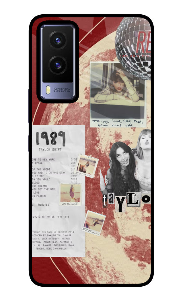 Taylor Swift Vivo V21E 5G Glass Case