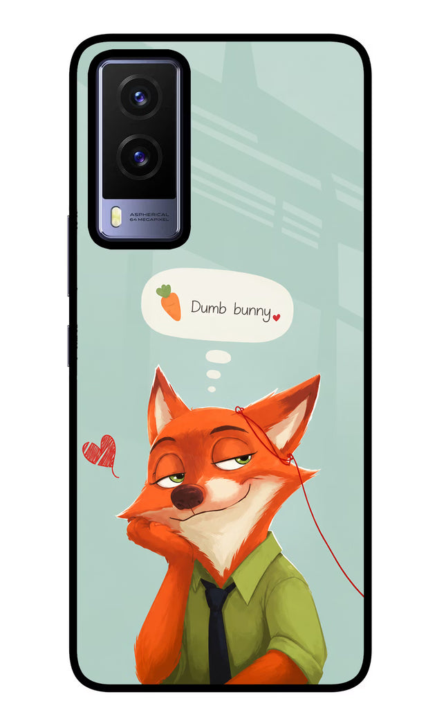 Nick Charm Vivo V21E 5G Glass Case