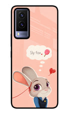 Judy Charm Vivo V21E 5G Glass Case