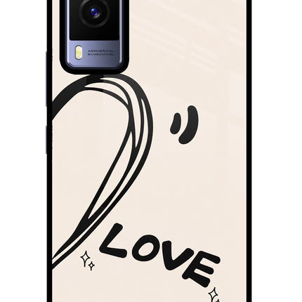 Soul Line Vivo V21E 5G Glass Case