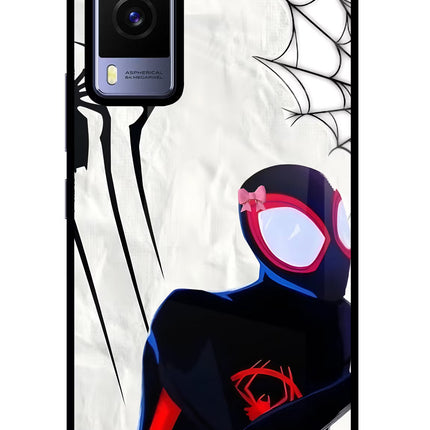 Miles Verse Vivo V21E 5G Glass Case Back Cover by Casekaro
