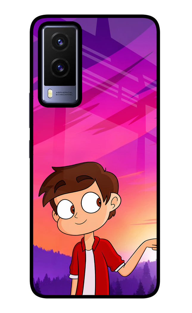 Marco Sunset Vivo V21E 5G Glass Case