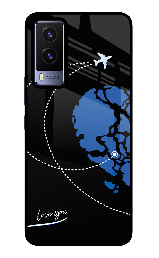 Love Orbit Vivo V21E 5G Glass Case