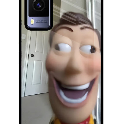 Side Eye Woody Vivo V21E 5G Glass Case