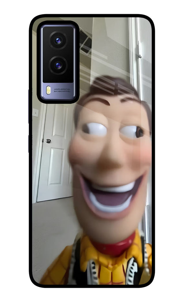 Side Eye Woody Vivo V21E 5G Glass Case